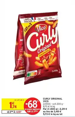 Intermarché Express VICO Curly original offre