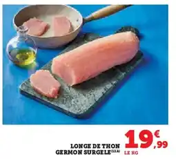 U Express Longe de thon germon surgelena offre