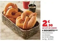 U Express 4 beignets offre