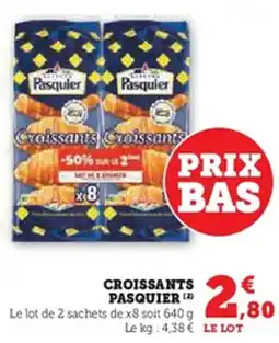 U Express PASQUIER Croissants offre