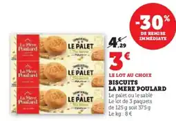 U Express LA MERE POULARD Biscuits offre