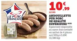 Bi1 Andouillette pur porc de qualité supérieure offre