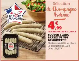 Bi1 Boudin blanc barbecue vpf demoizet offre