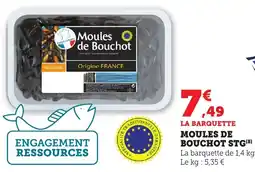 Bi1 Moules de bouchot stg offre
