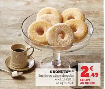 Bi1 6 donuts offre
