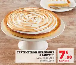 Bi1 Tarte citron meringuee 6 parts offre