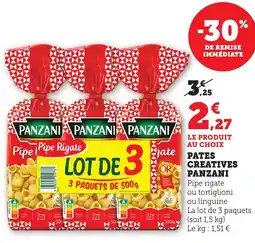 Bi1 PANZANI Pates creatives offre