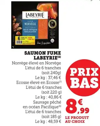 Bi1 LABEYRIE Saumon fume offre