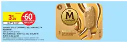 Intermarché Contact DOUBLE GOLD CARAMEL BILLIONAIRE X4 MAGNUM offre