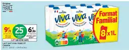 Intermarché Contact LAIT UHT VIVA 1%MG FF CANDIA offre