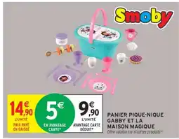 Intermarché Contact PANIER PIQUE-NIQUE GABBY ET LA MAISON MAGIQUE offre