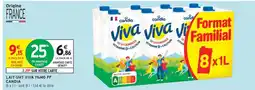 Intermarché LAIT UHT VIVA 1%MG FF CANDIA offre