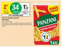 Intermarché Pâtes Penne Rigate Panzani offre