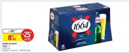 Intermarché Bière Blonde 1664 offre