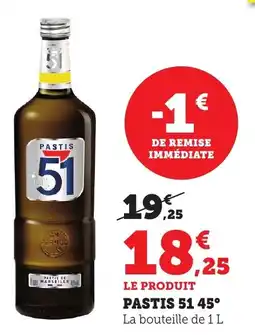 Bi1 PASTIS 51 45° offre