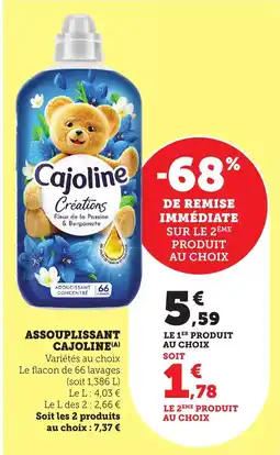 Bi1 CAJOLINE Assouplissant offre