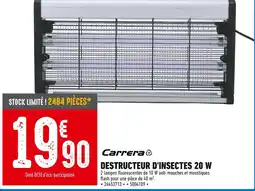 Brico Cash Carrera Destructeur d'insectes 20 W offre