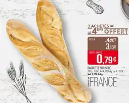 Match Baguette sur sole offre