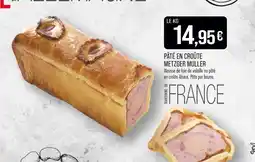 Match METZGER MULLER Pâté en croûte offre