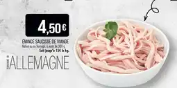 Match Émincé Saucisse de Viande offre