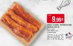 Match PRODUIT ÉLABORÉ : POITRINE DE PORC TRANCHÉE AVEC OS offre