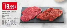 Match VIANDE BOVINE : BAVETTE D’ALOYAU offre