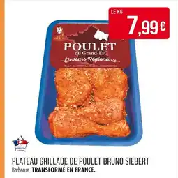 Match RUNO SIEBERT Plateau Grillade de Poulet offre