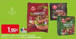 Match CARREFOUR SENSATION Grignottes de poulet rôti offre