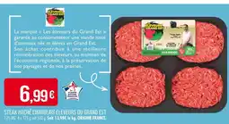 Match ELEVEURS DU GRAND EST Steak haché Charolais offre