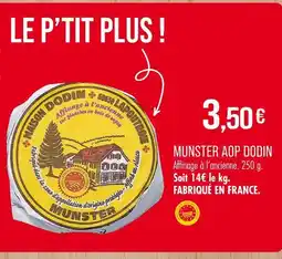 Match Maison Dodin Munster AOP Dodin offre