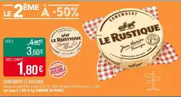 Match Le Rustique Camembert offre