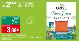 Match Ovive Truite fumée des Pyrénées offre