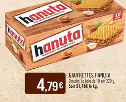 Match Hanuta Gaufrettes offre