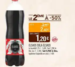 Match ELSASS Cola offre