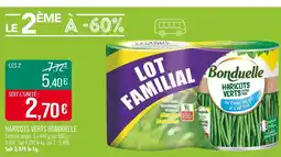 Match Bonduelle Haricots verts offre