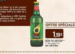 Match Meteor Bière Pils Meteor offre