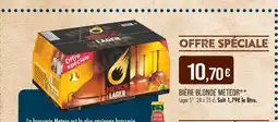 Match Meteor Bière Blonde offre