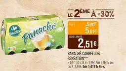 Match CARREFOUR SENSATION Panaché offre