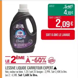 Match CARREFOUR EXPERT Lessive liquide ▲ offre