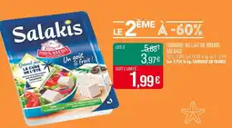 Match SALAKIS Fromage au lait de brebis offre