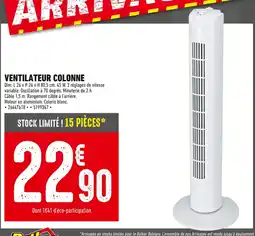 Batkor Ventilateur colonne offre