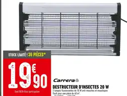 Batkor Carrera Destructeur d'insectes 20 W offre