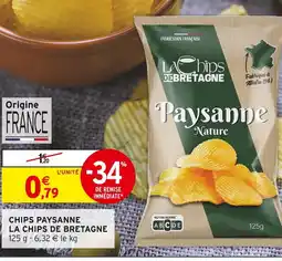 Intermarché La Chips de Bretagne Chips paysanne nature offre