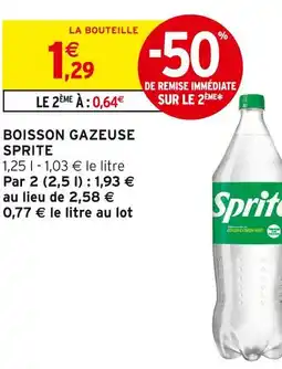 Intermarché SPRITE Boisson gazeuse offre