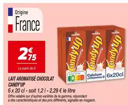 Netto Candia Lait Aromatisé Chocolat Candy'Up offre