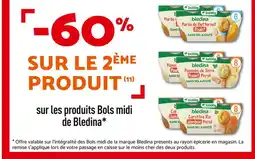Netto Bledina -60% sur le 2 ème produit sur les products Bols midi de Bledina offre