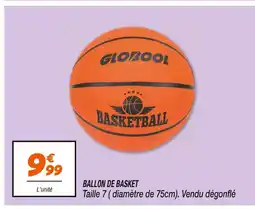 Netto Globool Ballon de Basket offre
