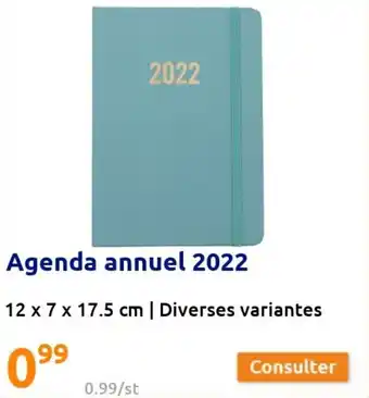 Action Agenda annuel 2022 offre