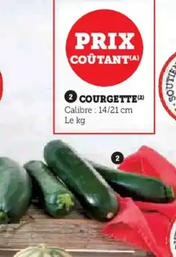 Hyper U Courgette offre