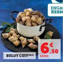 Hyper U Bulot cuit offre